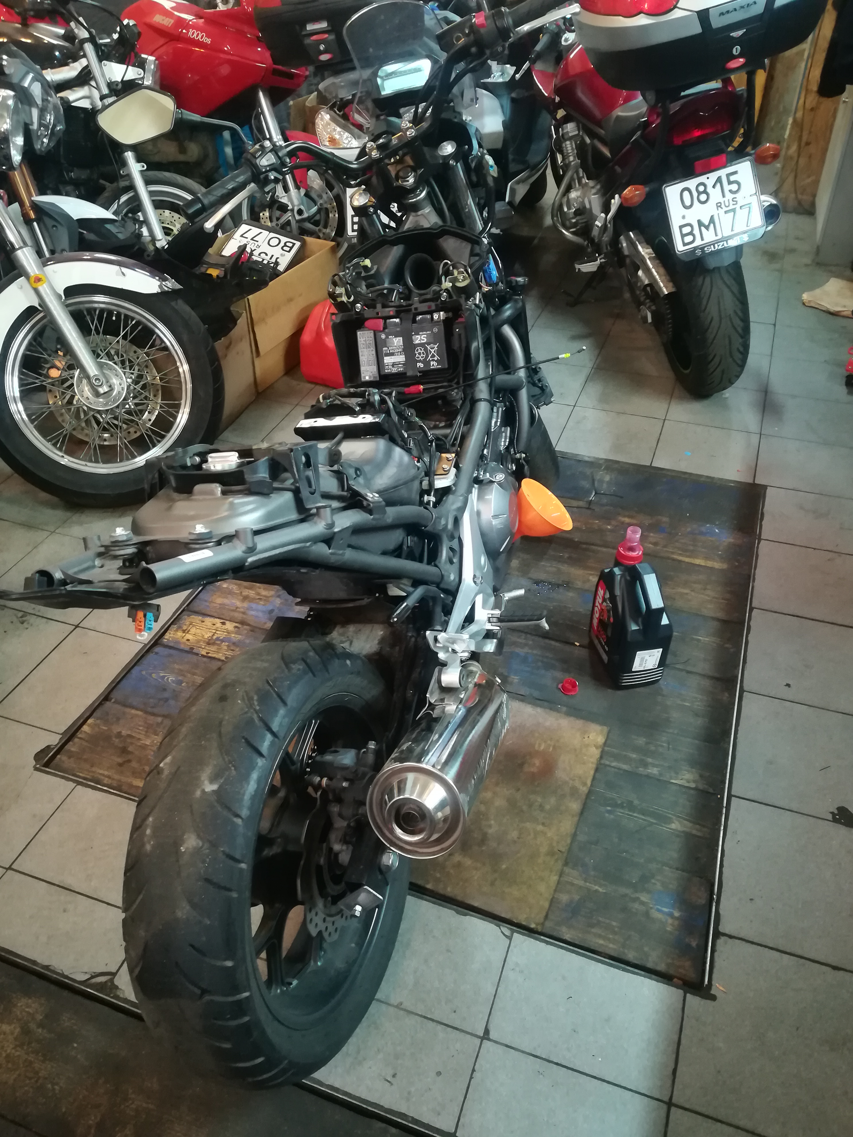 Honda NC700X, 2013